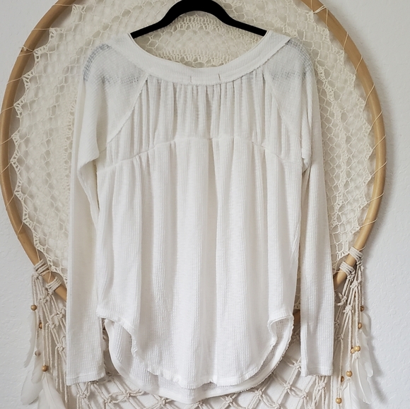 FREE PEOPLE | Must Have Henley Top EUC size sm - Picture 9 of 10